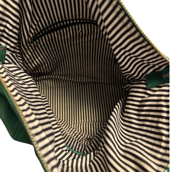 Kate Spade Little Minka Cobble Hill slouchy bag in vibrant emerald - Picture 9 of 9